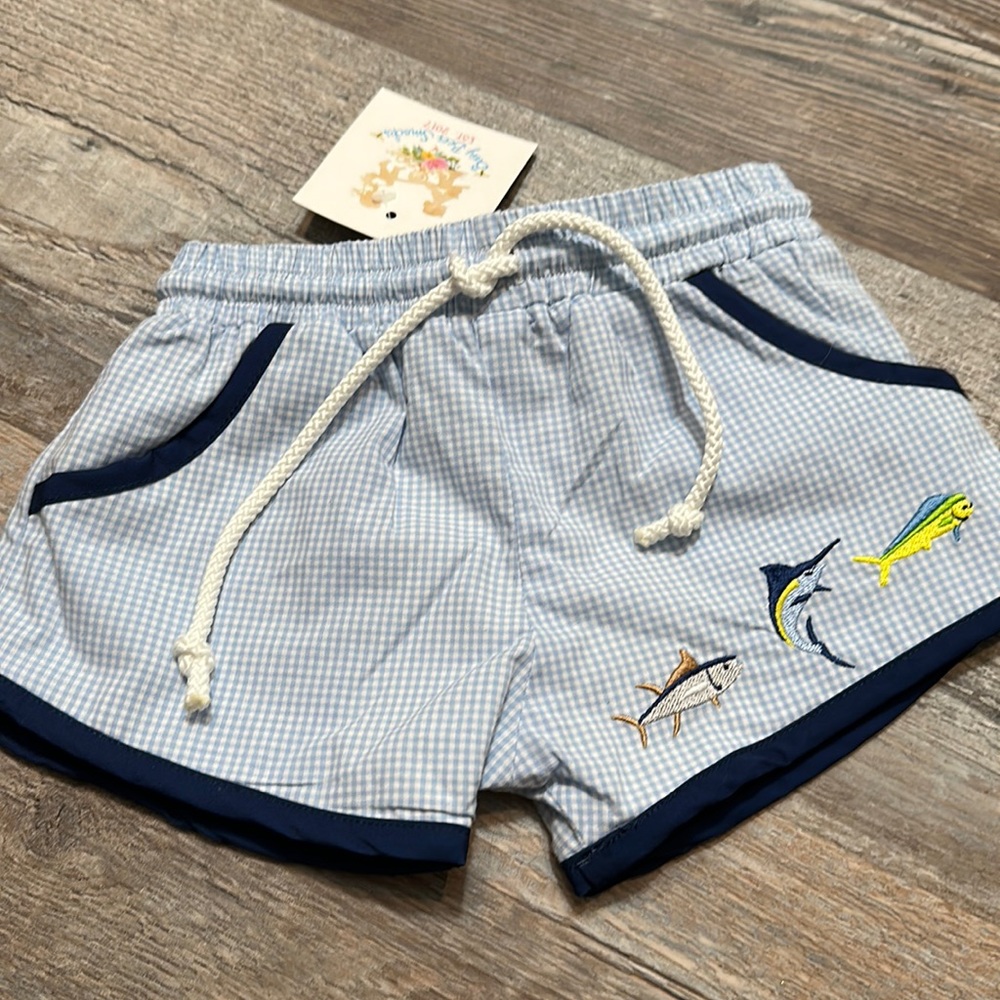 Nwt boys swim trunks